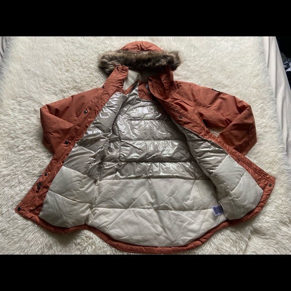 Columbia Suttle Mountain Insulated Snowboard Jacket Nova Pink Women Sz XS NWT - Picture 10 of 13